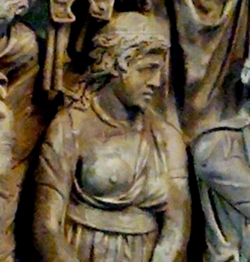 Detail from the Portonaccio sarcophagus