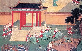 De konfutianske filosoffer begraves levende og deres bger brndes