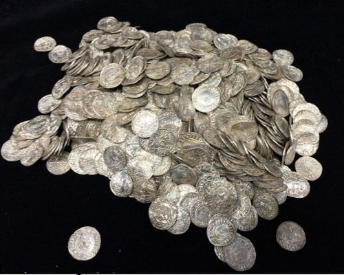 skat med 5.248 sølvmønter fra Æthelred den Rådvildes tid