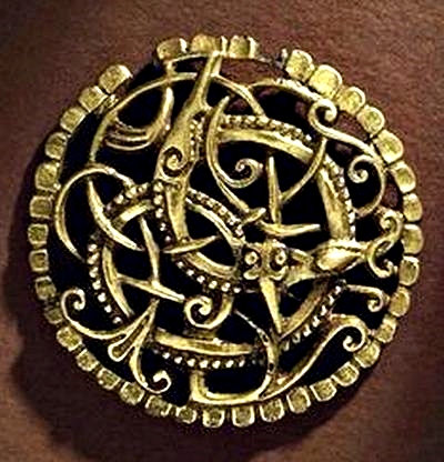 The Pitney brooch found at Pitney in Somerset