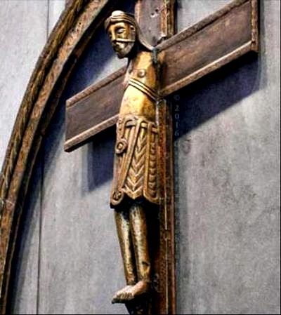 Crucifix on the Lisbjerg altar