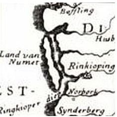 Holmsland Klit as an island