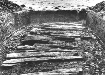 Plankevej fra sen bronzealder i Skalsådalen