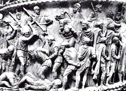 The Marcus Aurelius column