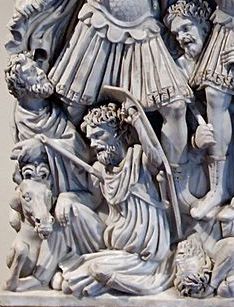 Detail of the Ludovisi sarcophagus