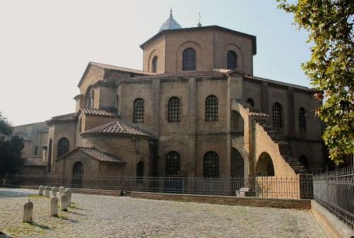 The church San Vitale in Ravenna