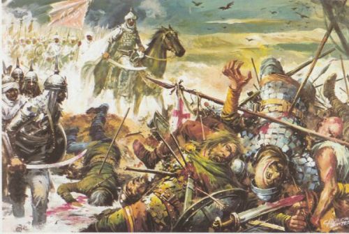 The battle of Guadalete