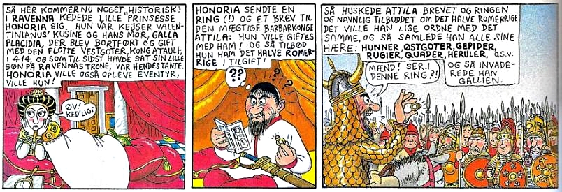 Honoria og Attila
