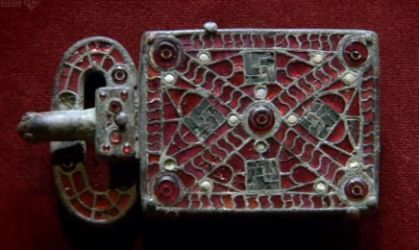 Gothic belt buckle from Italy or Spain