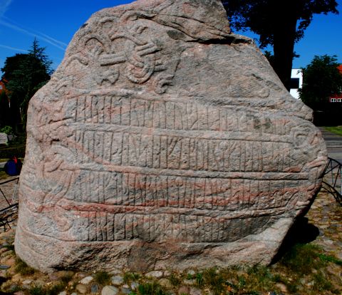 The big Jelling Rune Stone
