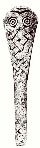 Tuning screw for a stringed instrument from the Iron Age found at Tissø