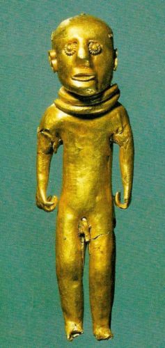 Man Figure in gold
from Germanic Iron Age