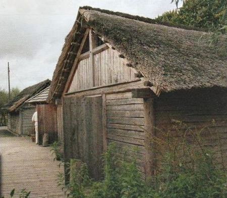Reconstruction of a Slawic house
