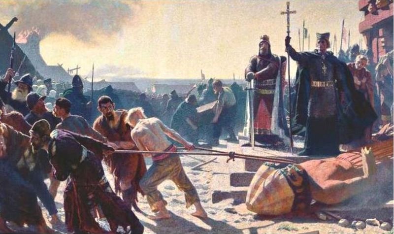 Valdemar lets Svantevit overthrow