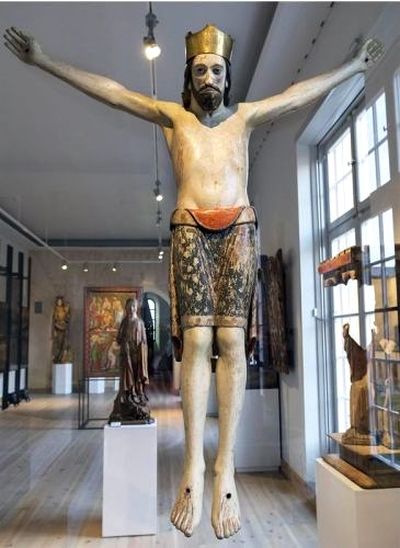 The crucifix from Tryde Church in Skaane