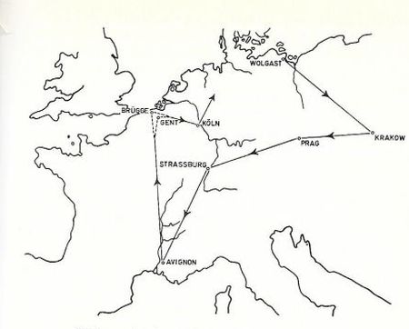 Valdemar Atterdags udlandsrejse i 1363-1364