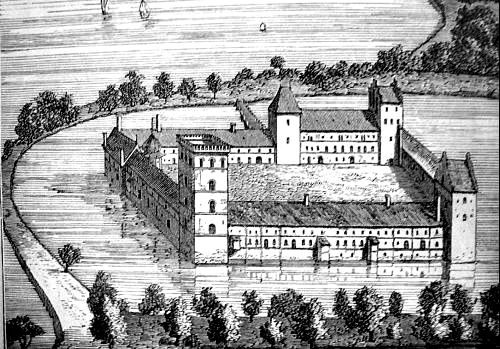 Aalholm Castle in the 1600's