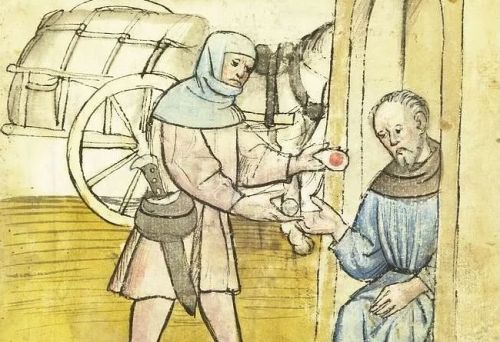 Tax collection in the Middle Ages
