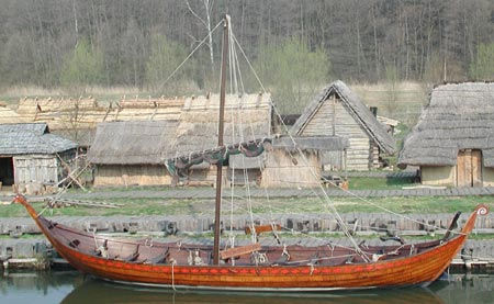 Reconstruction of Slawish ship