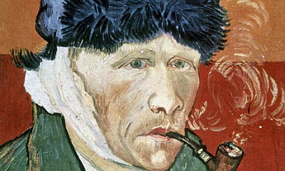 Self-potrait of Vincent van Gogh
