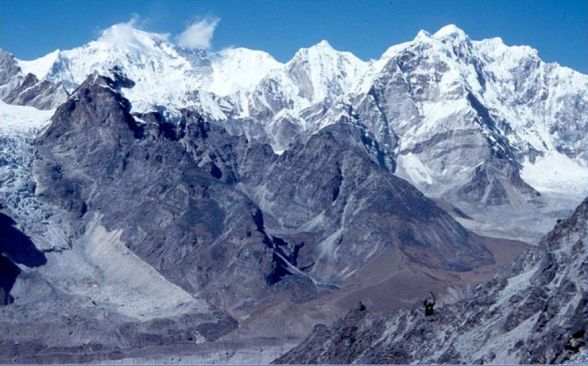 Glaciers on 
Himalaya