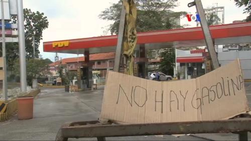 Lack of gasoline in Venezuela