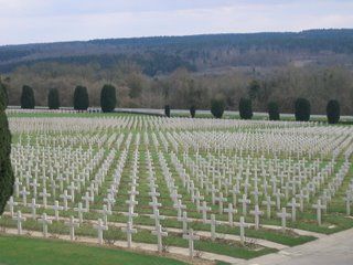 Soldier graves at Verdun - Champs de Bataille
