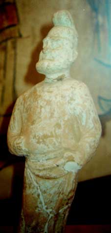 Xiong-Nu figur 2 fra museet i Xian