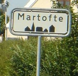 The Funen village name Martofte
