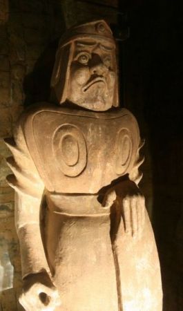 Tomb guardian from emperor Xuanwu's tomb - Northern Wei