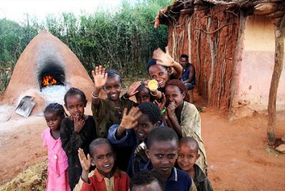 Børn i Ethiopien