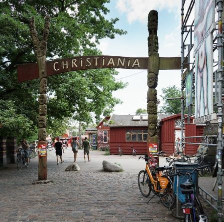 Indgang til Christiania