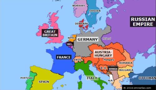 Europa i 1914