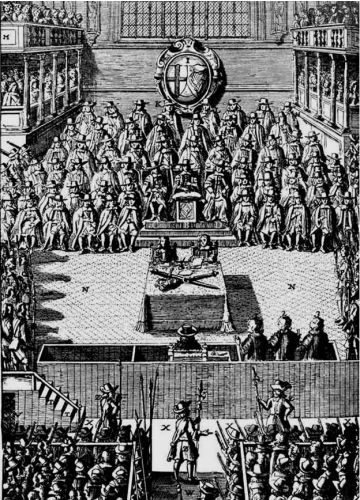 Engelsk parlament på under Charles 1.