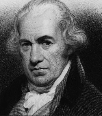 Opfinder af dampmaskinen James Watt 