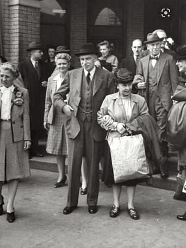 Keynes and Lydia Lopokova in 1944