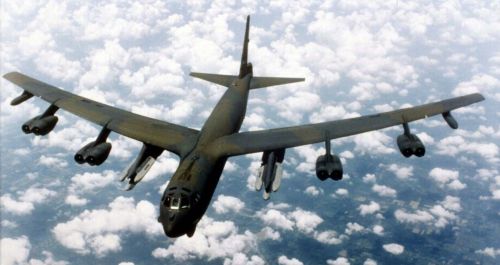 B-52G Stratofortress bombefly