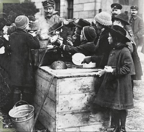 Soup Kitchen in Berlin during the blockade