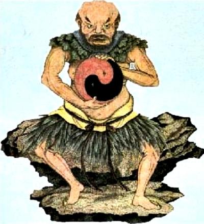The Chinese original giant Pan Ku