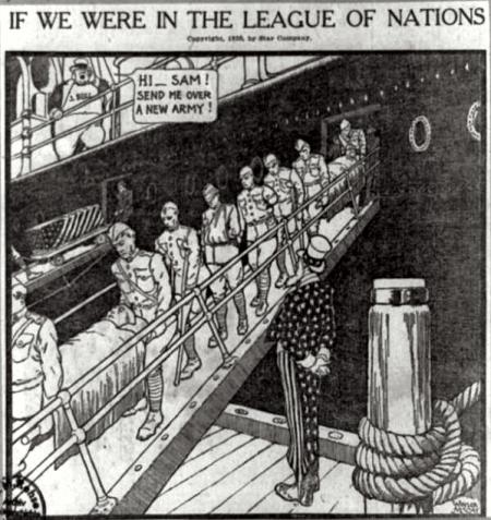 Amerikansk Politisk satire fra 1919