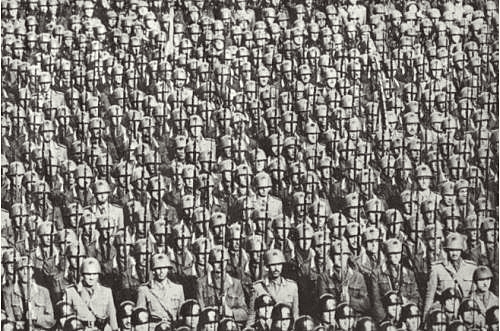 Italian troops at Brenner in 1934